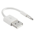 USB Cable for iPod Shuffle 1–7 Gen | Charge & Sync 3.5mm USB Sync Cable QXL 1pcs