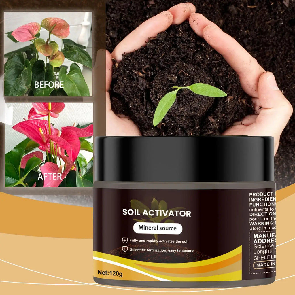 Soil Activator & Conditioner | Boost Fertility & Root Growth Soil Conditioner QXL