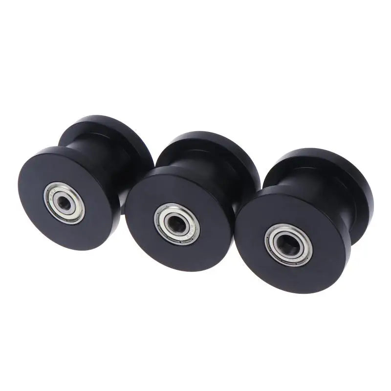 50x40mm H-Groove Guide Pulley Double Bearing Wheel | Rail Slider Guide Pulley Wheel QXL