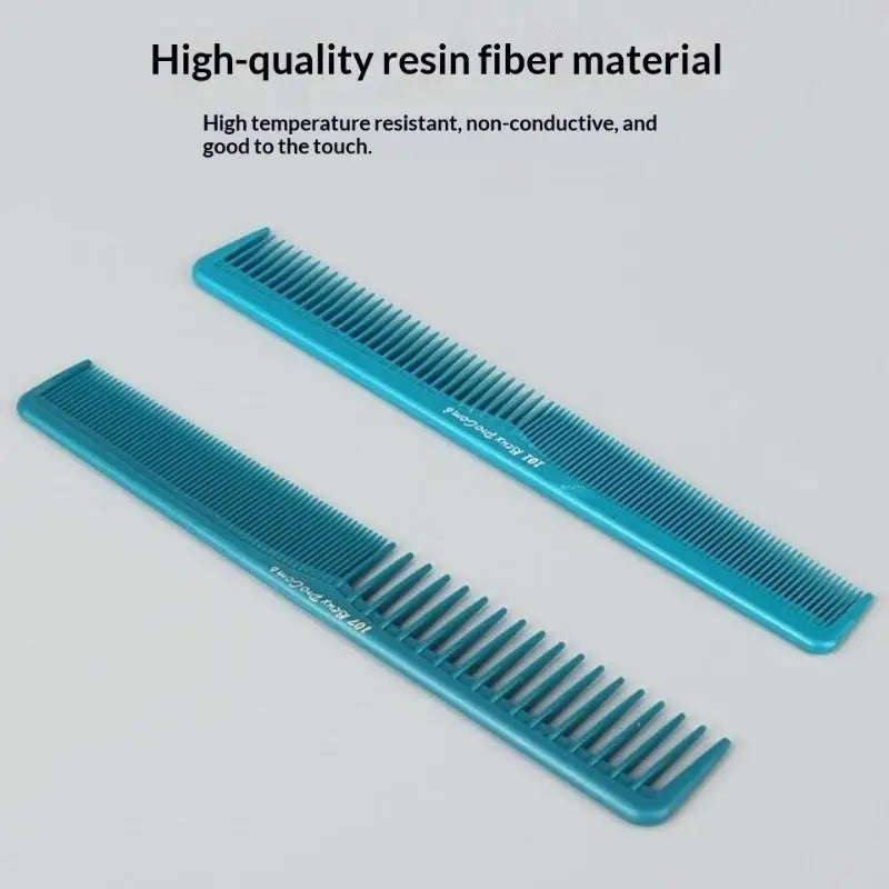 Anti-Static Dual-Tooth Barber Hair Cutting Comb | Salon Tool Barber Hair Comb QXL