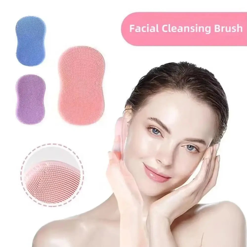 Silicone Facial Cleansing Brush | Deep Clean Face Scrubber Facial Cleansing Brush QXL