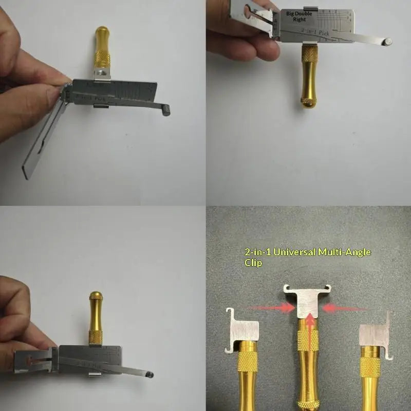 2-in-1 Multi-Angle Power Lever | 3-Direction Universal Tool Multi-Angle Power Lever QXL