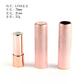 3.5g Empty Lipstick Tube 12.1mm | Refillable Flash Pink Spring Cap Lipstick Tube Container QXL C Plastic