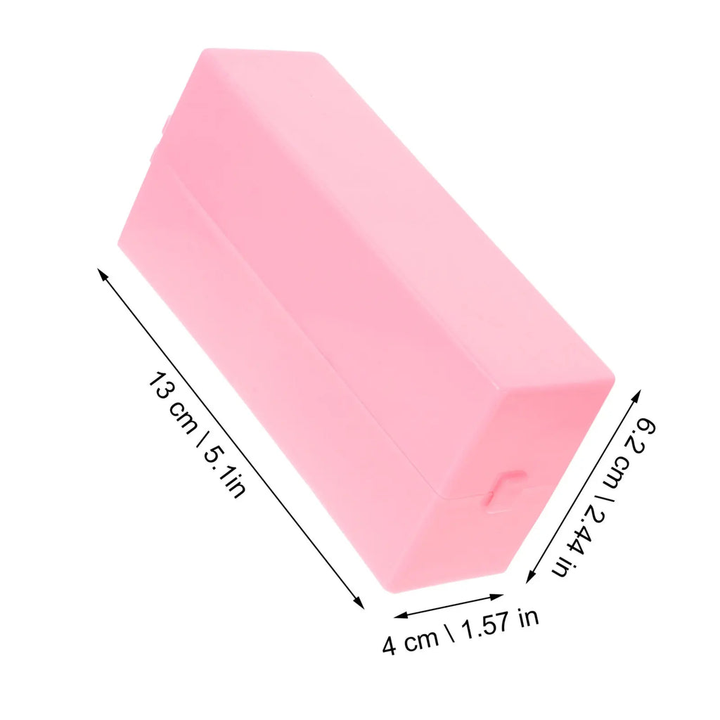 2-Pack Nail Drill Bit Storage Box | Manicure Organizer Case Nail Bit Organizer QXL