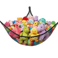 Stuffed Animal Net Hammock | Corner Toy Organizer for Kids Toy Storage Hammock QXL 1pcs-Black