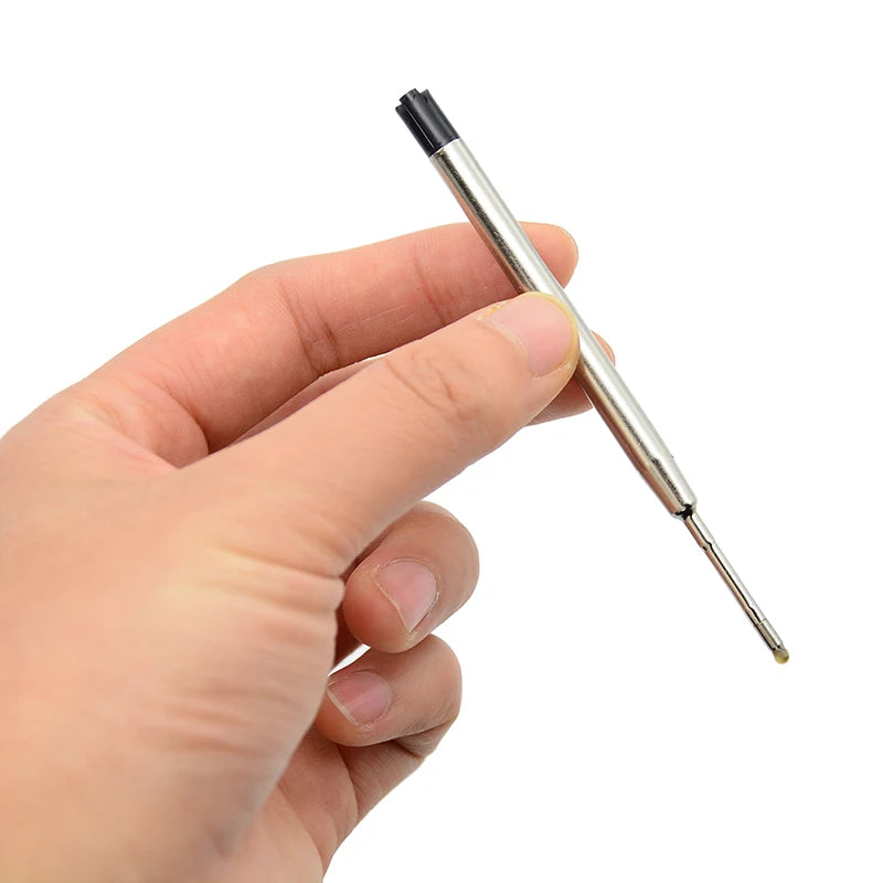10-Pack Parker-Style 1.0mm Blue Ink Ballpoint Pen Refills Ballpoint Pen Refills QXL