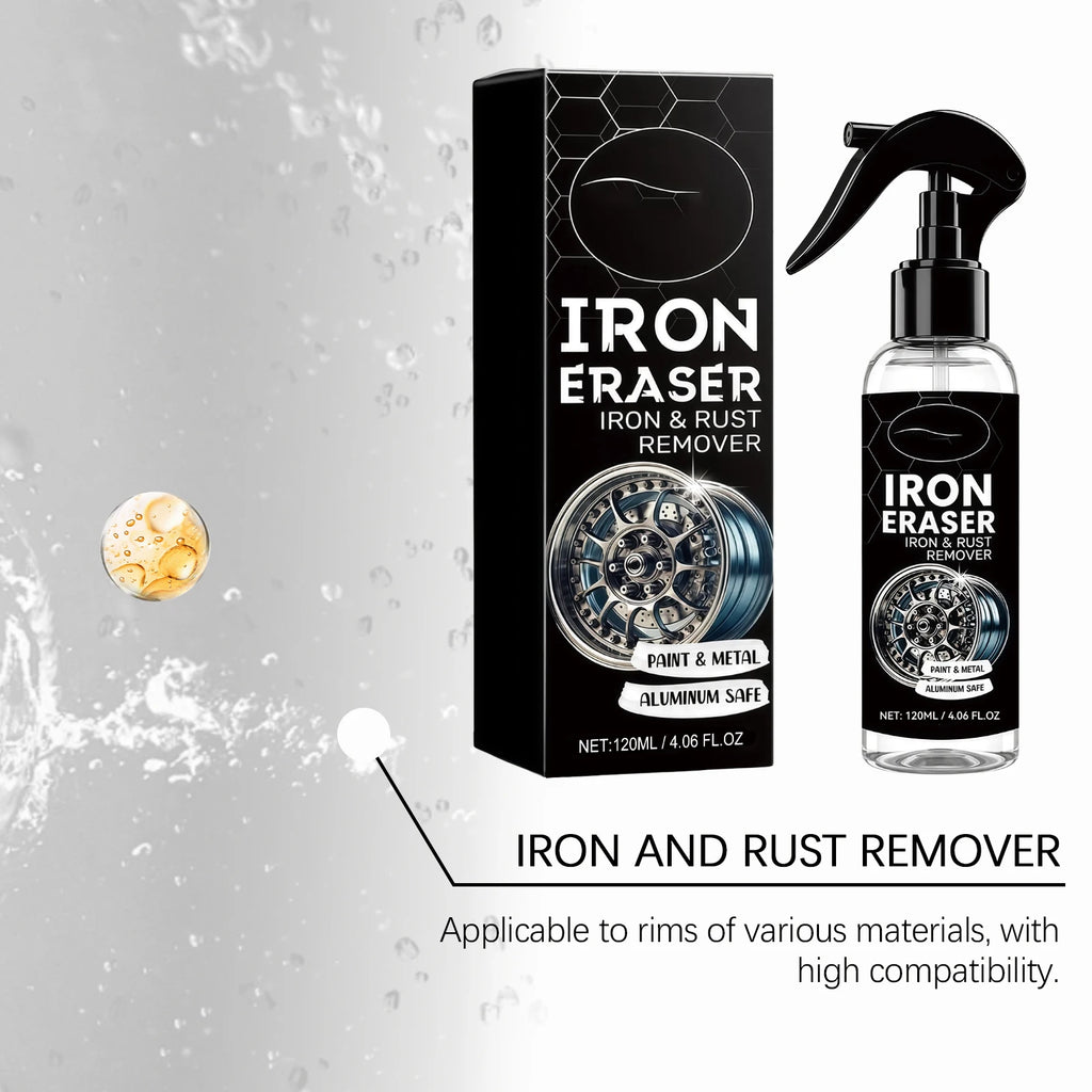 Car Rust Remover Spray – Wheel & Oxide Stain Cleaner 120ml Car Rust Remover Spray QXL
