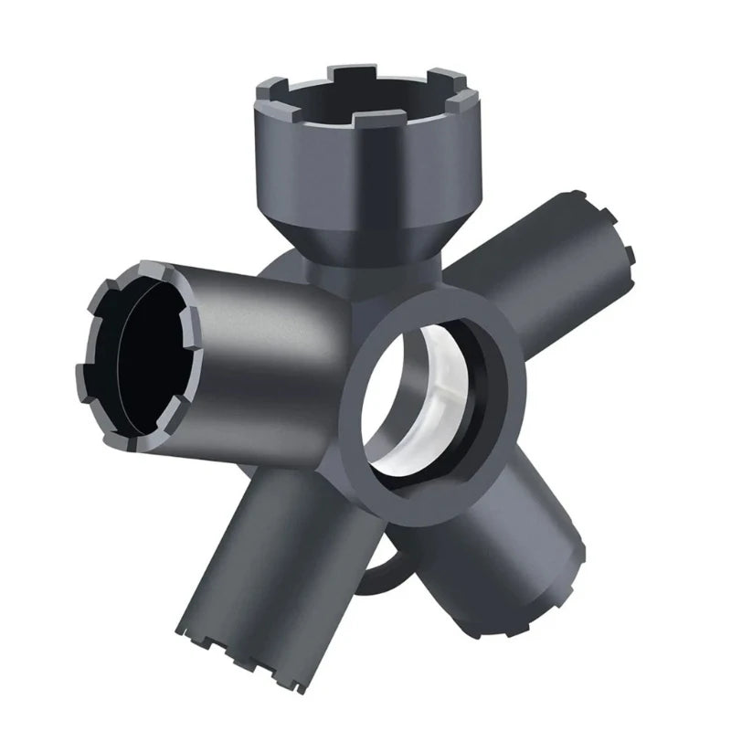 10-in-1 Faucet Aerator Removal Tool | ABS Aerator Key Faucet Aerator Tool QXL black