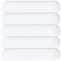 50/100-Pack Mini Finger Makeup Sponge Puffs | Foundation & Concealer Makeup Sponge Puffs QXL White 100pcs