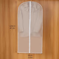 Transparent Garment Bag | Waterproof Hanging Dress Cover Garment Storage Bag QXL 120cm