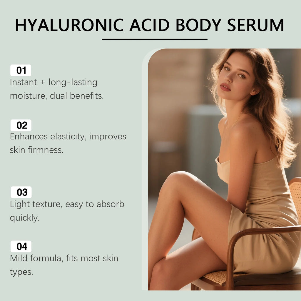 Hyaluronic Acid Body Lotion | Firming & Hydrating Essence 386ml Body Moisturizing Lotion QXL