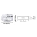 5g Empty Compact Case for Eyeshadow, Blush & Powder | Travel Refillable Makeup Compact QXL one size