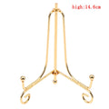 Gold Iron Display Stand Easel – Photo, Plate & Book Holder Display Stand Easel QXL 15cm