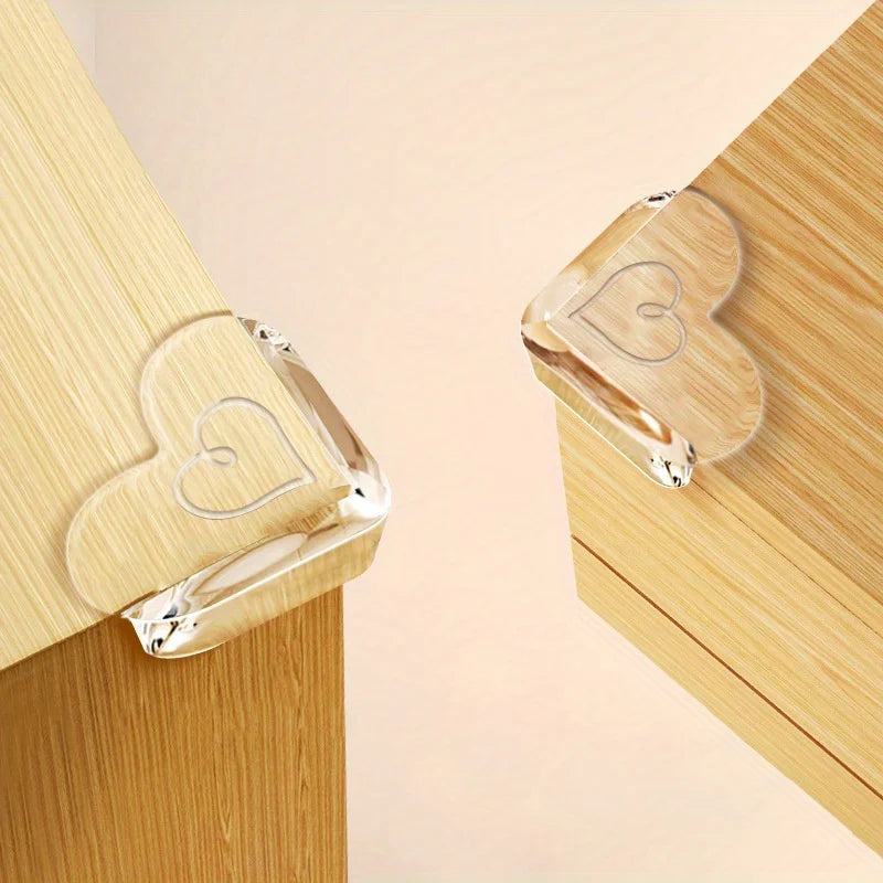 Heart-Shaped Baby Corner Guards | Furniture Edge Protectors Corner Safety Guards QXL