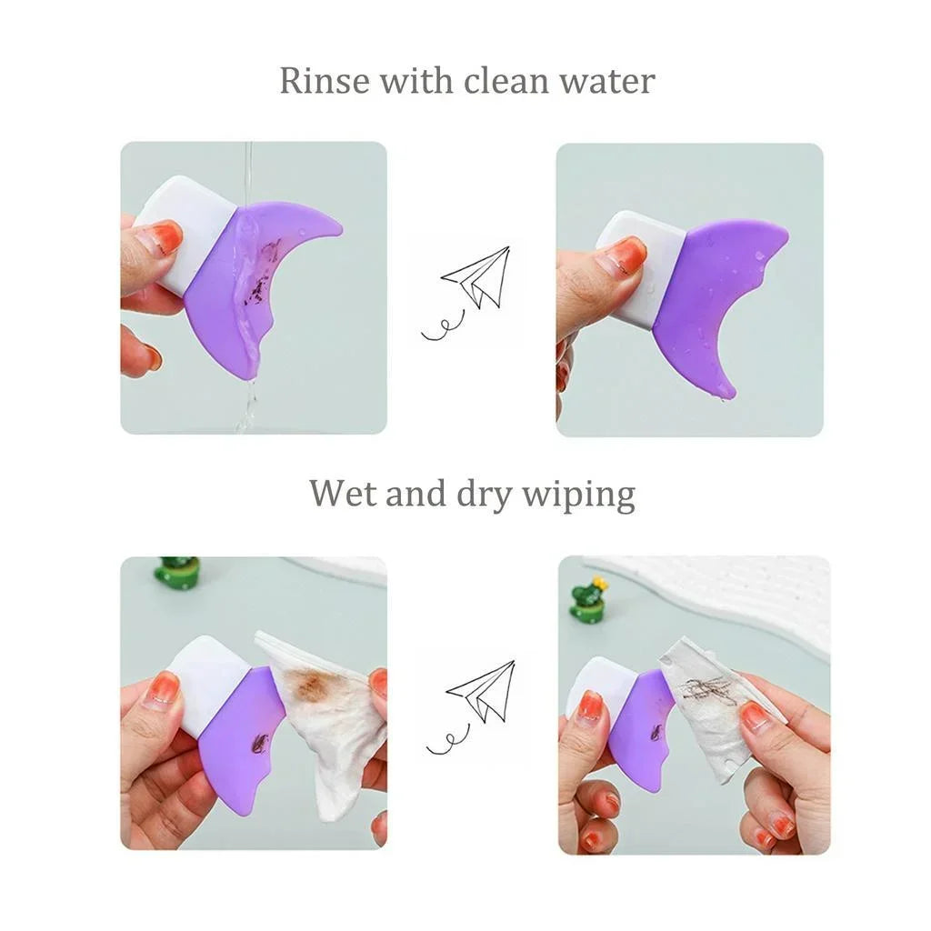Crescent Silicone Eye Makeup Guide Tool | Eyeliner Shadow Shield Eye Makeup Guide Tool QXL