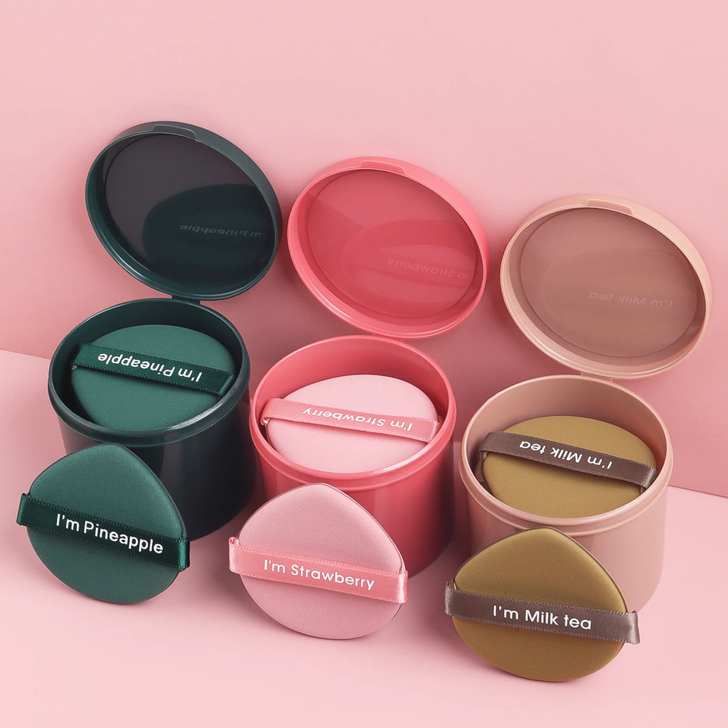 Ronshadow 7-Pack Super-Soft Makeup Sponge Powder Puff Set Makeup Sponge Puff QXL