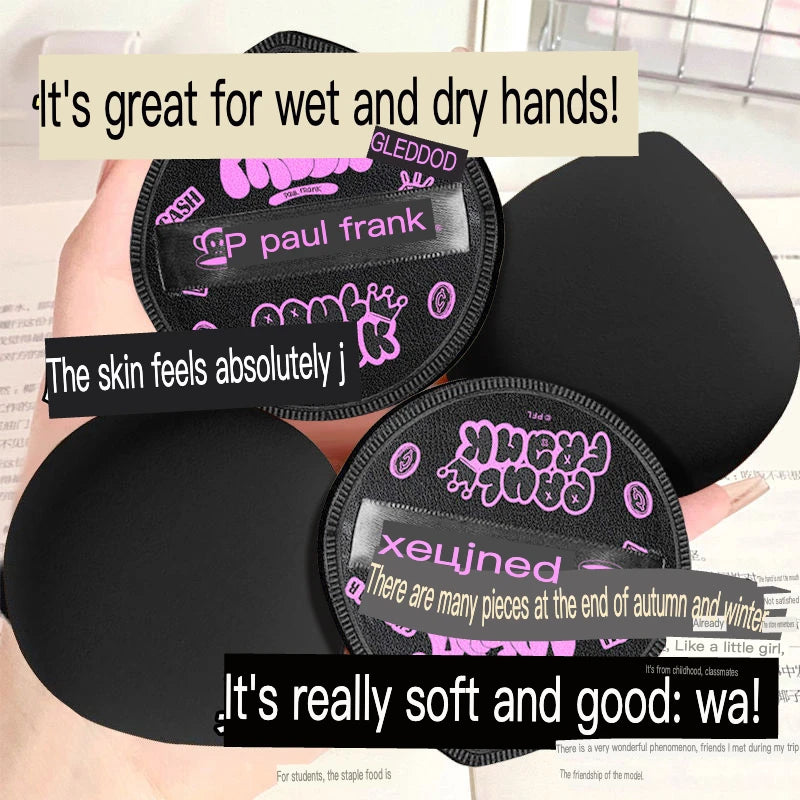 Dual-Use Cosmetic Sponge Puff | Wet & Dry Foundation Applicator Makeup Sponge Puff QXL