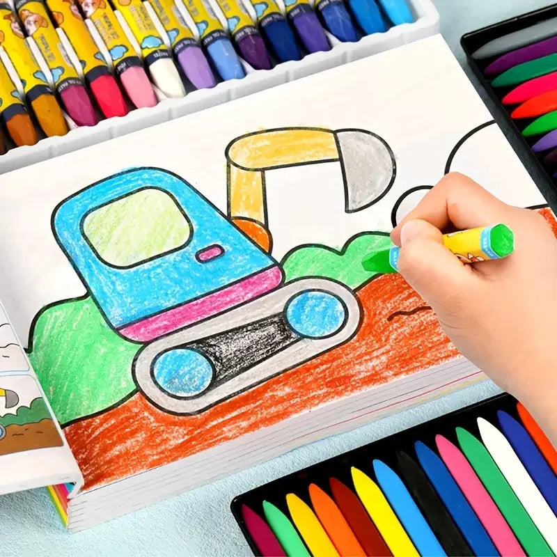 32-Page Kids Coloring & Doodle Activity Book | Chinese Version Kids Activity Book QXL