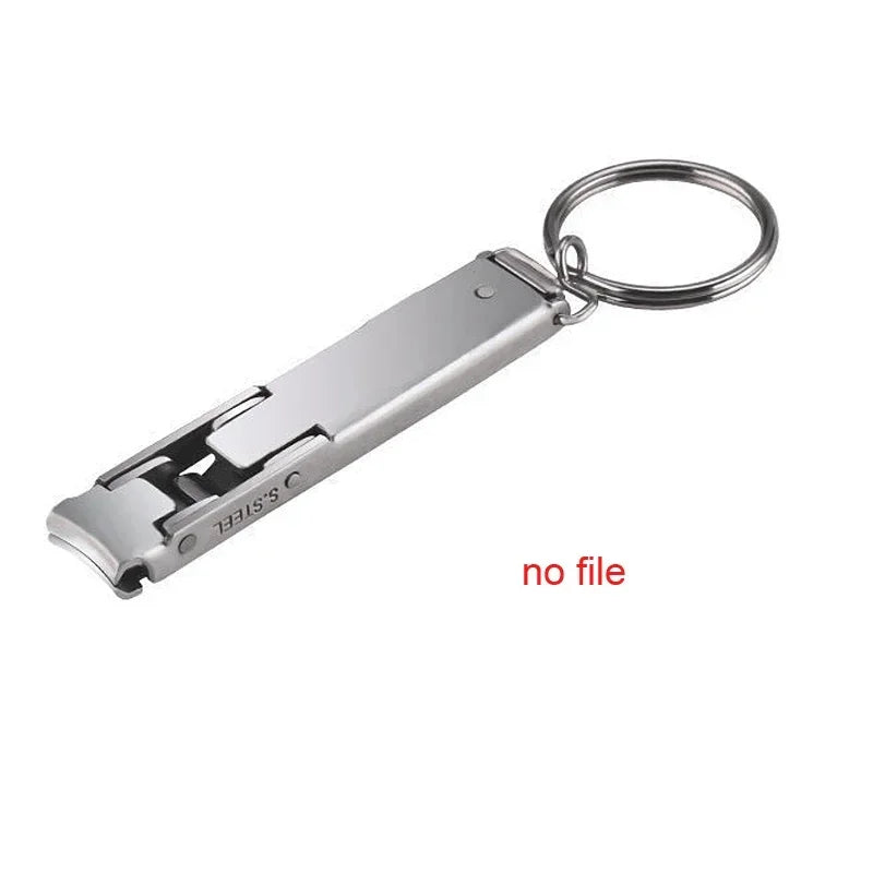 VVOCCI Ultra-Thin Keychain Nail Clipper | Stainless Steel Keychain Nail Clipper QXL M238 No File
