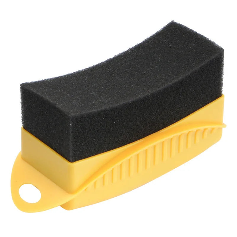 Car Wash Detailing Sponge | Foam Wax Polishing Pad Auto Care Car Detailing Sponge QXL Yellow(without lid)C
