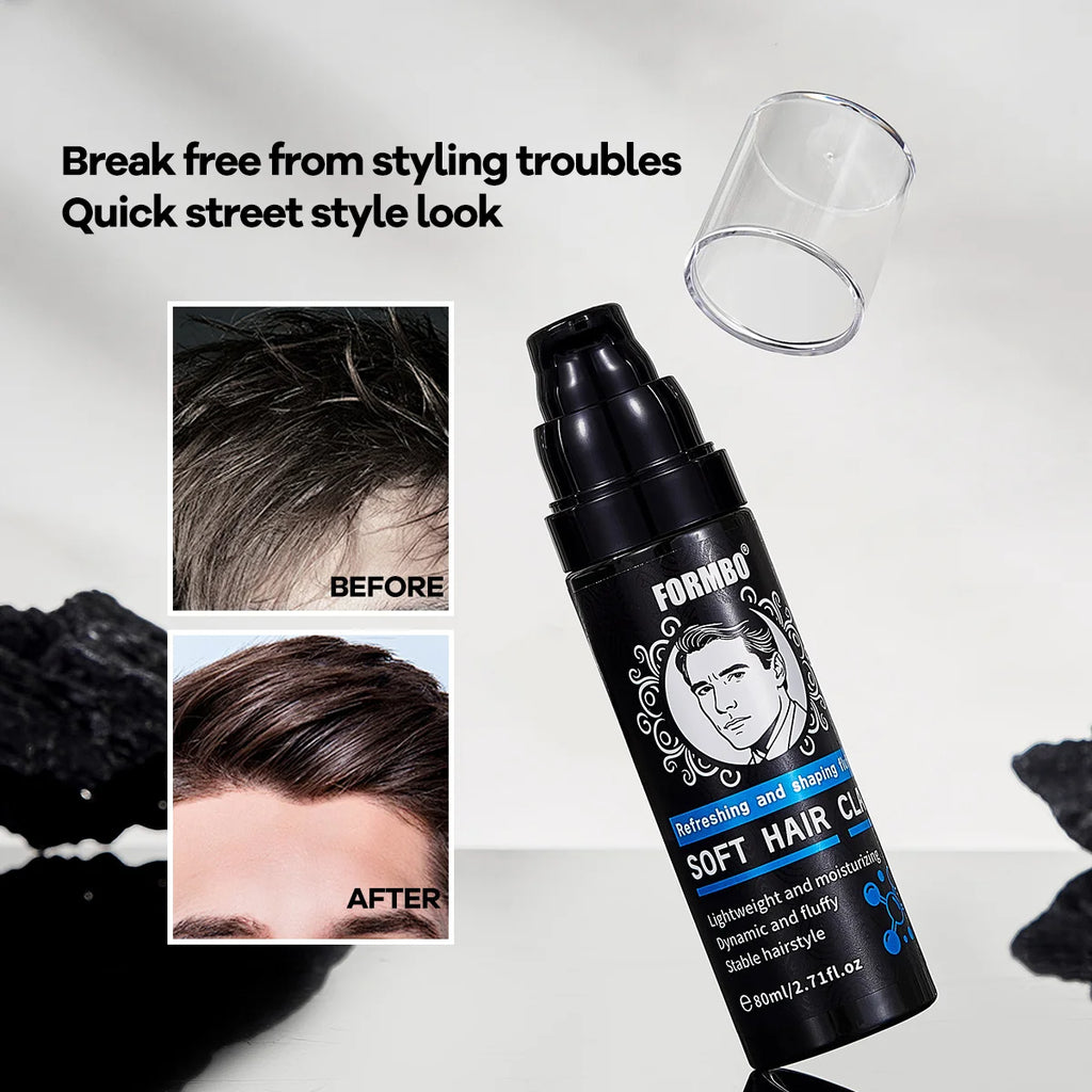 Waterproof Fiber Setting Spray – Long-Lasting Hold, 80ml Hair Setting Spray QXL
