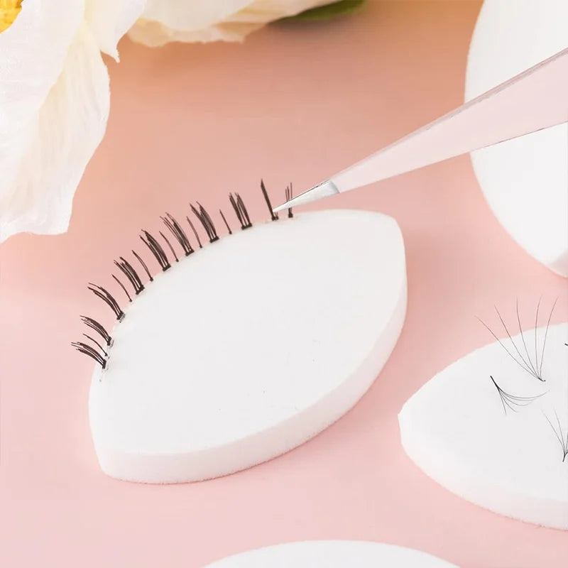 Soft Eyelash Extension Training Pads | 10–50 Pack Sponge Lash Pad Lash Training Pads QXL