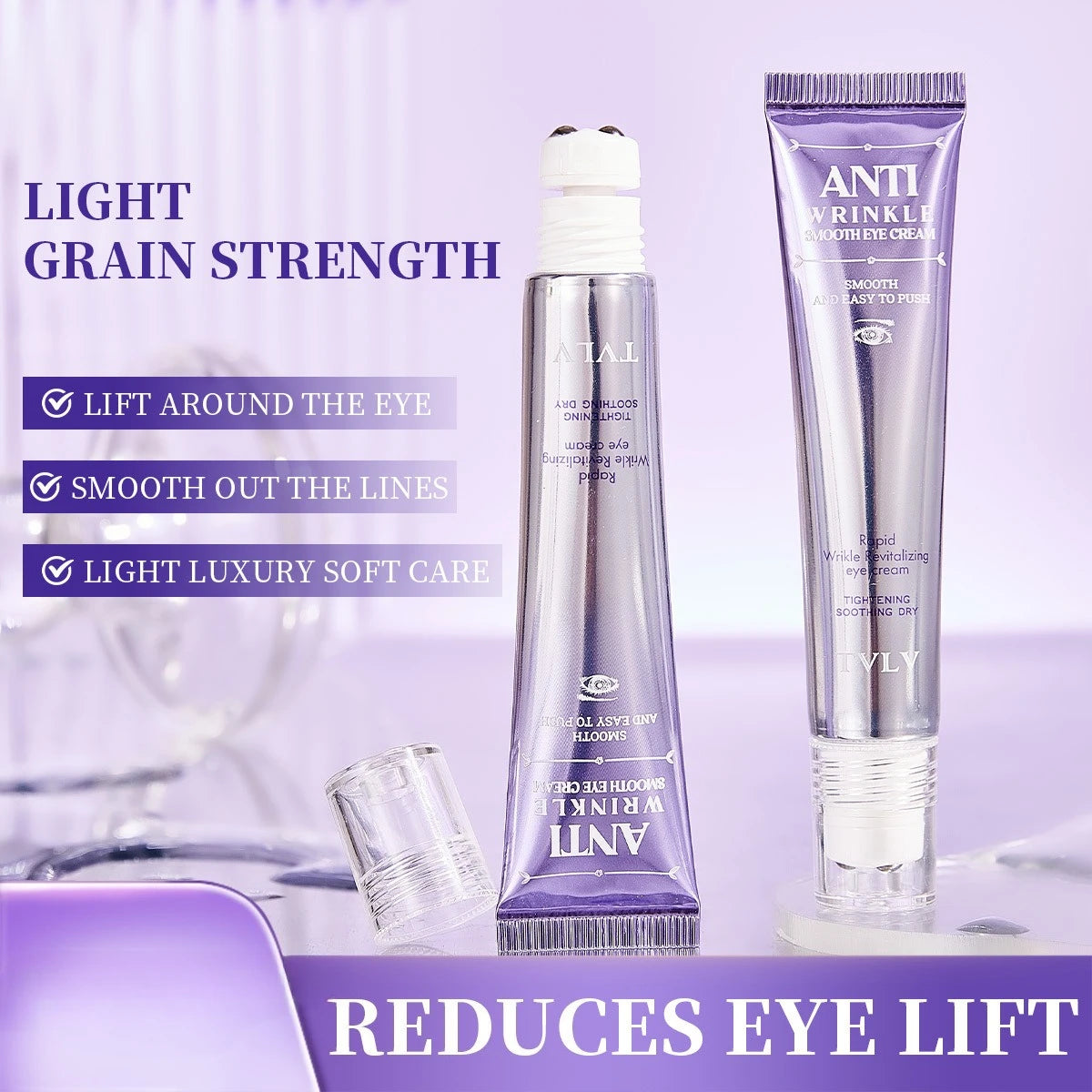 Rollerball Eye Cream | Anti-Aging, Hydrating & Firming Eye Cream Essence QXL