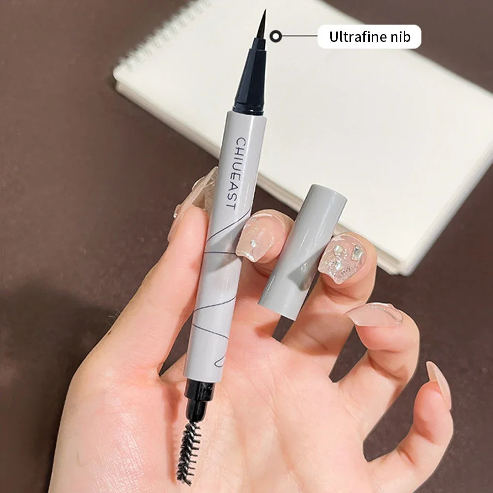 CHIUEAST Liquid Eyebrow Pen | Waterproof Ultra-Fine Tip Liquid Eyebrow Pen QXL