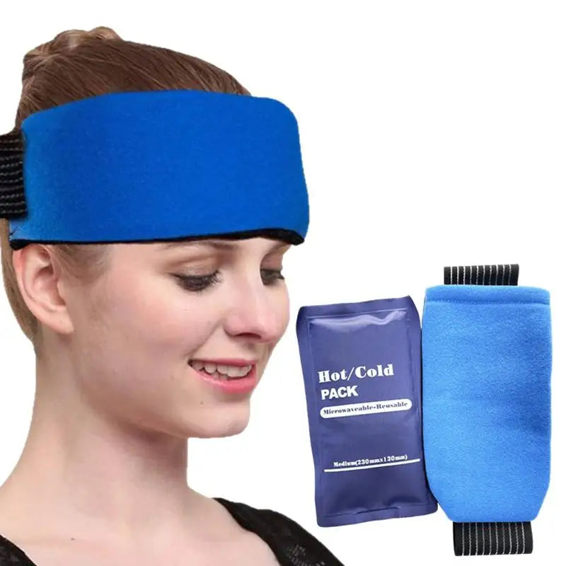 Soft Gel Ice Pack Adjustable Strap | Hot & Cold Therapy Hot Cold Therapy Pack QXL