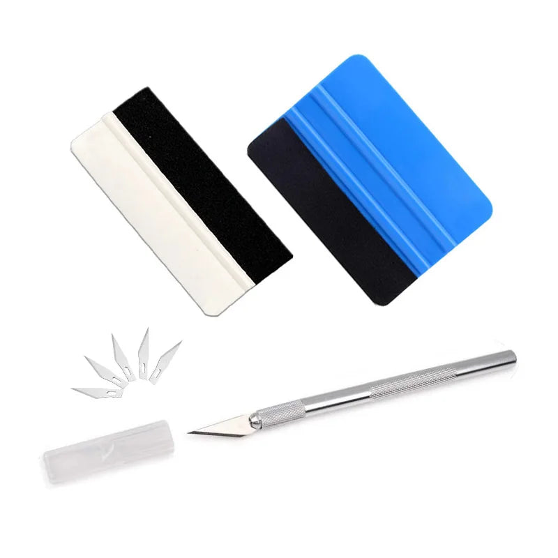 8-Piece Vinyl Wrap Tool Kit | Car Window Tint Squeegee Set Vinyl Wrap Tool Kit QXL 8pcs