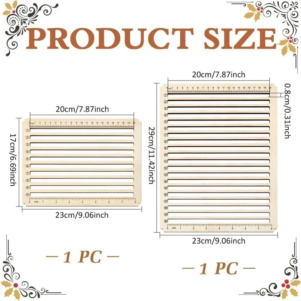 Wood Pencil Laser Engraving Jig 2-Pack | 10 & 20 Slot Holder Laser Engraving Jig QXL