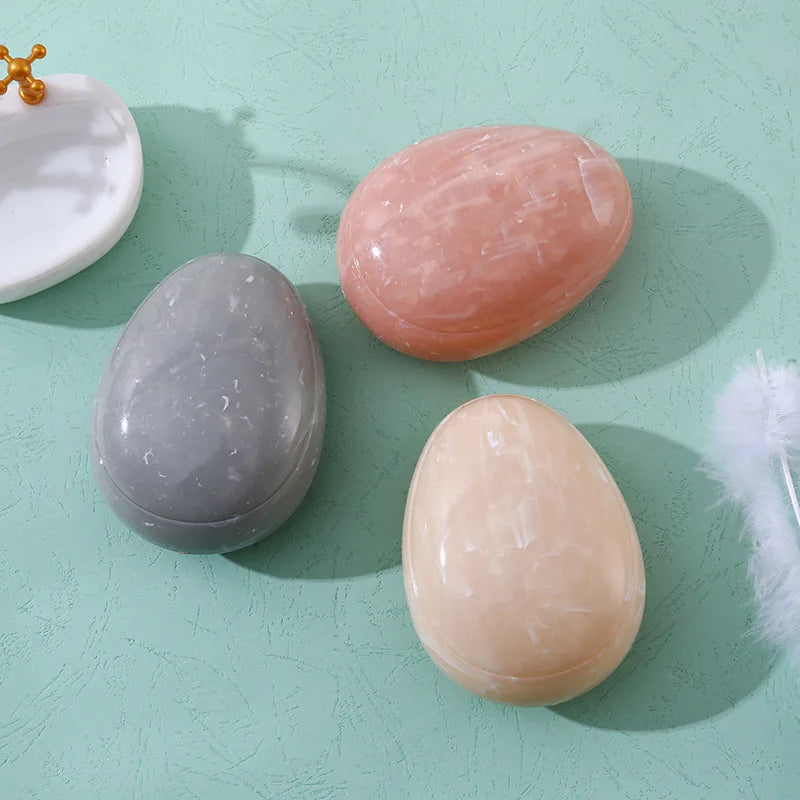 Egg-Shaped Marbling Detangling Hair Brush | Anti-Static Comb Detangling Hair Brush QXL