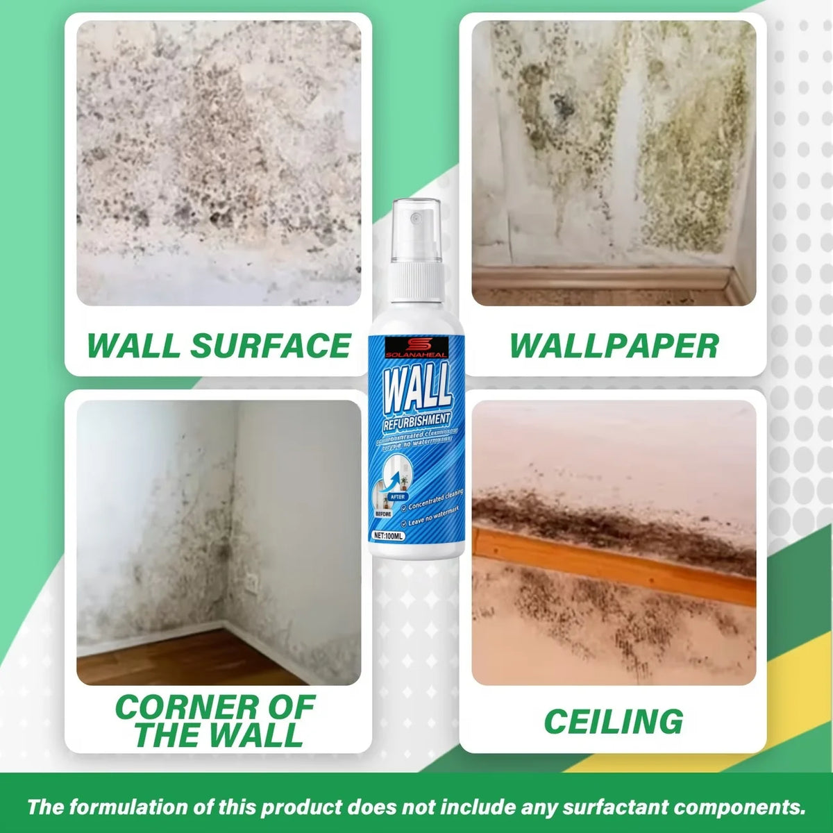 Interior Wall Cleaner Spray | Removes Marks & Scuffs Wall Cleaner Spray QXL