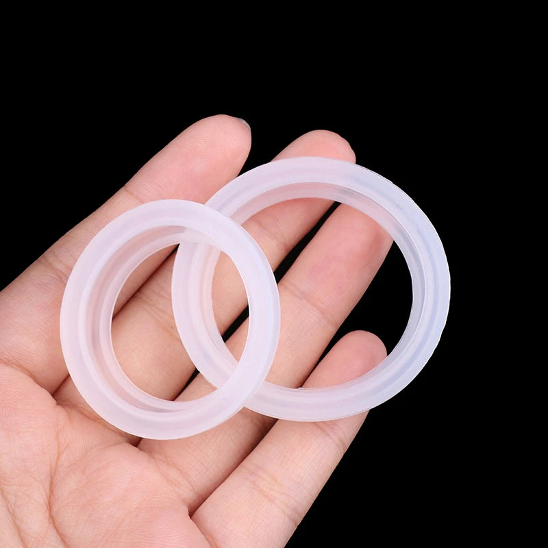 5-Pack Silicone O-Ring Gaskets for Vacuum Flask Lids 4.5 & 5.2cm Flask Seal Gasket QXL