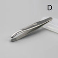 Wide-Mouth Stainless Steel Tweezers | Facial Hair Removal Hair Removal Tweezers QXL D