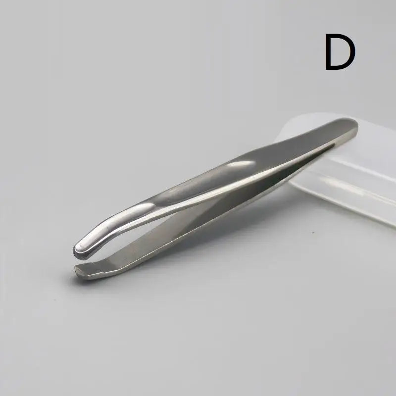 Wide-Mouth Stainless Steel Tweezers | Facial Hair Removal Hair Removal Tweezers QXL D