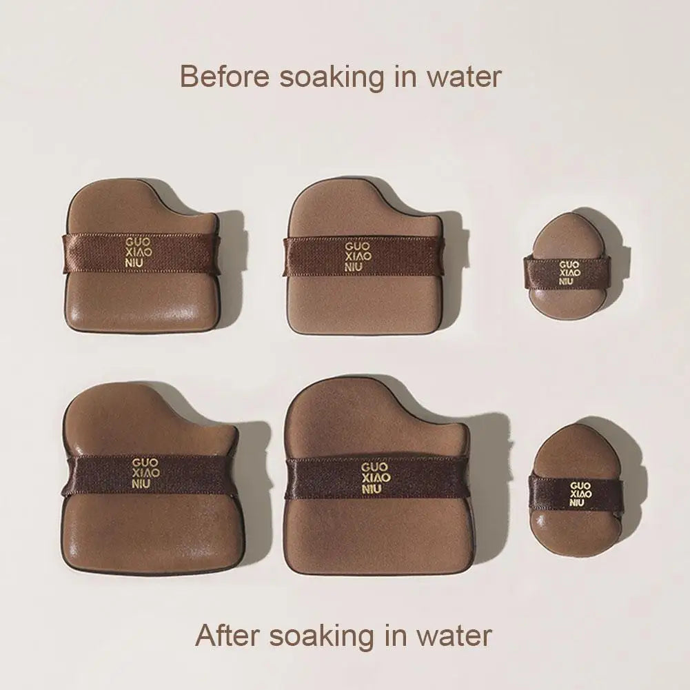 6-Pack Mini Makeup Blender Sponge Puffs – Dry & Wet Use Makeup Sponge Puffs QXL