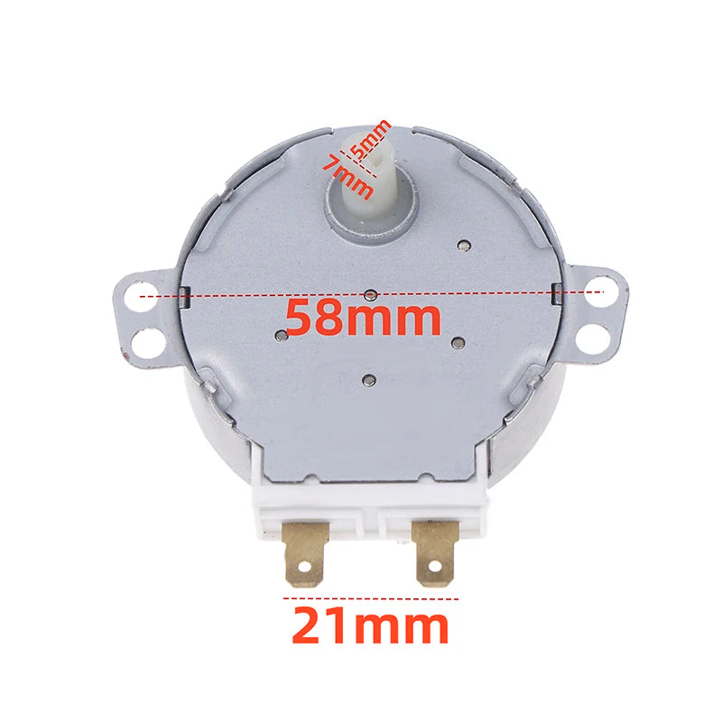TYJ50-8A7 Microwave Oven Tray Motor 220-240V 50Hz CW/CCW Synchronous Motor QXL