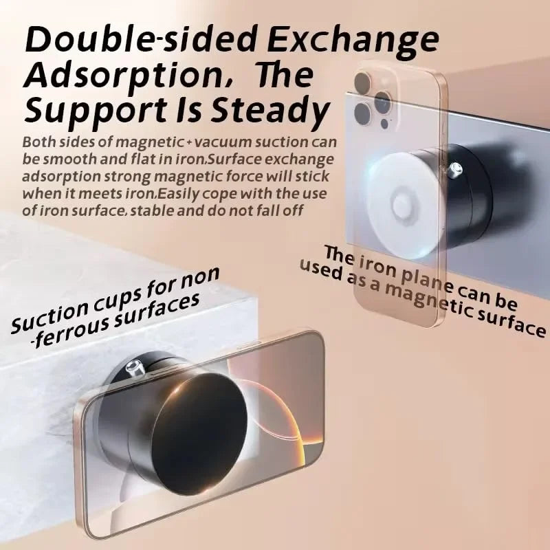 Magnetic Vacuum Suction Car Phone Mount | 360° Rotation Car Phone Mount QXL
