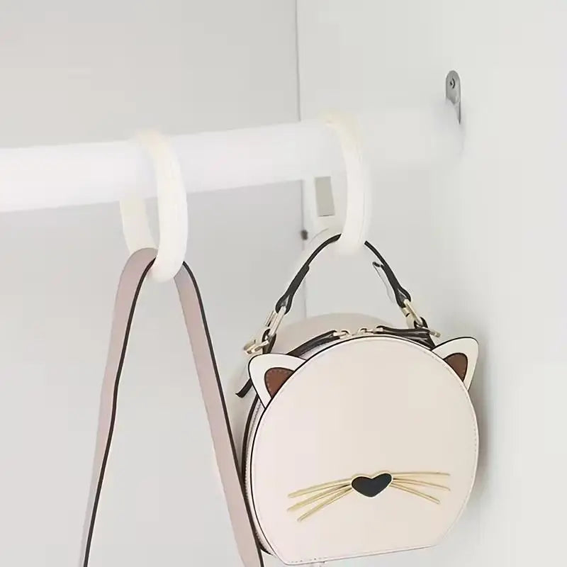 No-Drill Table Edge Hook | Portable Clip-On Bag Hanger Table Edge Hook QXL