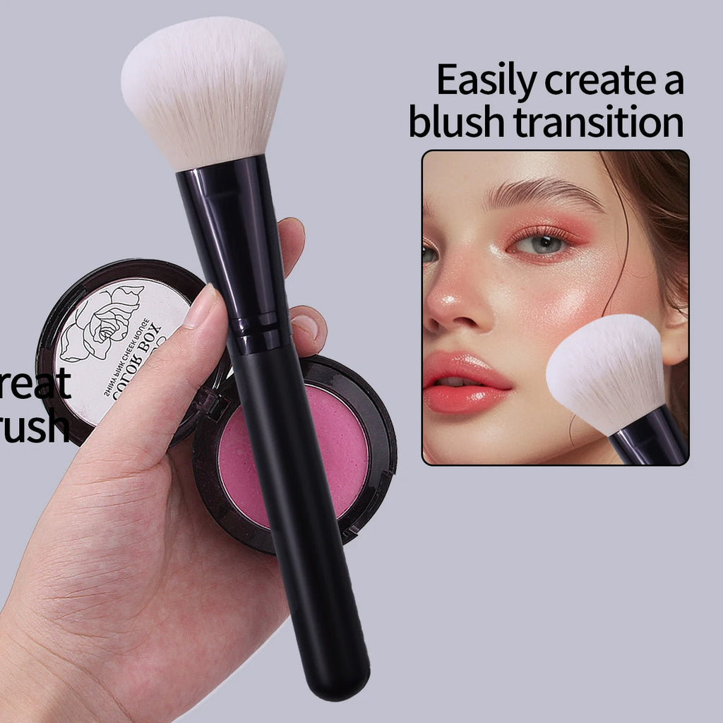 Soft Multi-Purpose Makeup Brush – Blush, Contour & Powder Makeup Brush QXL