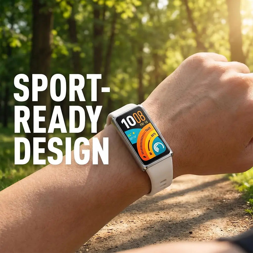 Huawei Band 11 Pro Silicone Sport Strap – Soft & Breathable Silicone Watch Band QXL