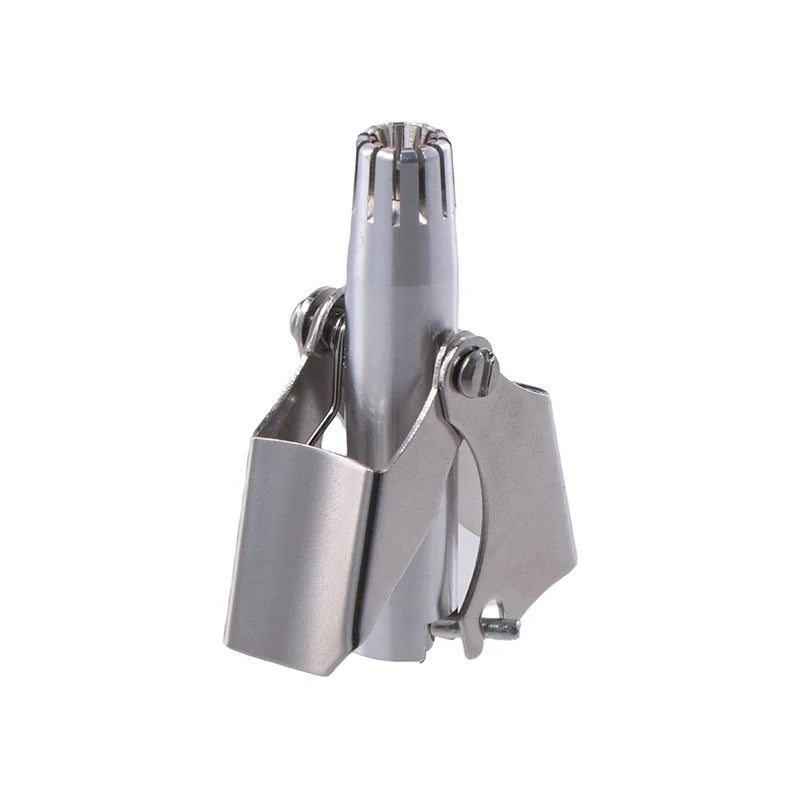 Stainless Steel Manual Nose & Ear Hair Trimmer | HNKMP T30 Nose & Ear Trimmer QXL Silver