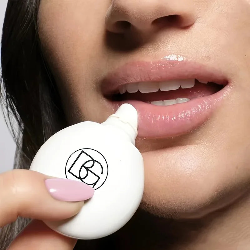 BEAUTY GLAZED Lip Balm with Plant Squalane & Amino Acids 15ml Nourishing Lip Balm QXL