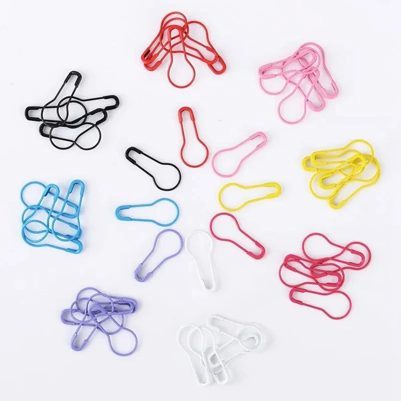 100-Pack Gourd Safety Pins | Stainless Steel Sewing & Craft Safety Pins Set QXL