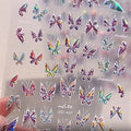 5D Insect Nail Art Stickers | Kawaii Japanese Adhesive Decals