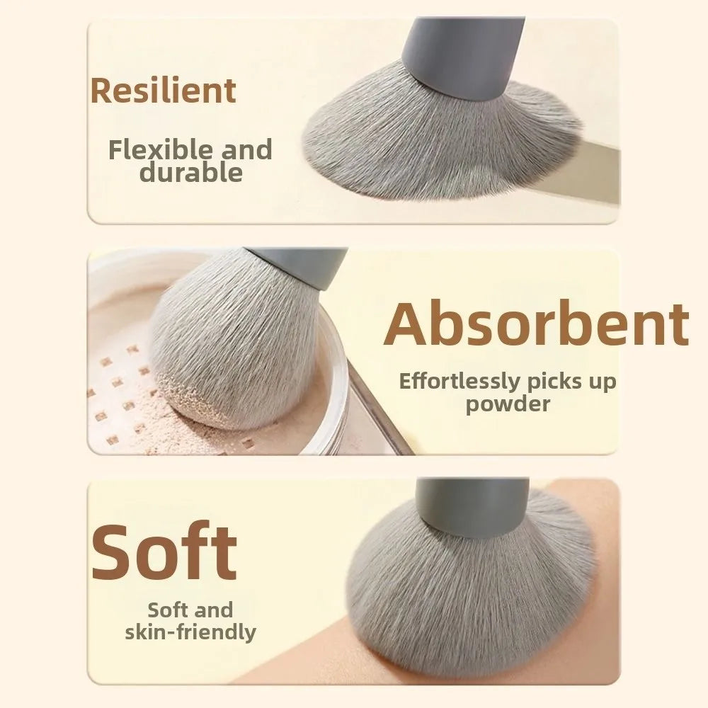Magnetic 4-in-1 Transformable Makeup Brush | Powder & Concealer Transformable Makeup Brush QXL