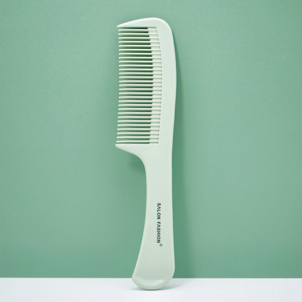 Anti-Static Wide-Tooth Detangling Comb | All Hair Types Wide-Tooth Hair Comb QXL LN136-green-02