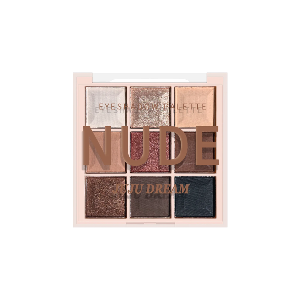 9-Color Chocolate Eyeshadow Palette | Matte & Shimmer Nude Eyeshadow Palette QXL 01