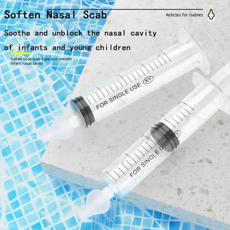 Baby Nasal Aspirator & Saline Rinse Kit – 2-Pack 20ml Baby Nasal Aspirator QXL